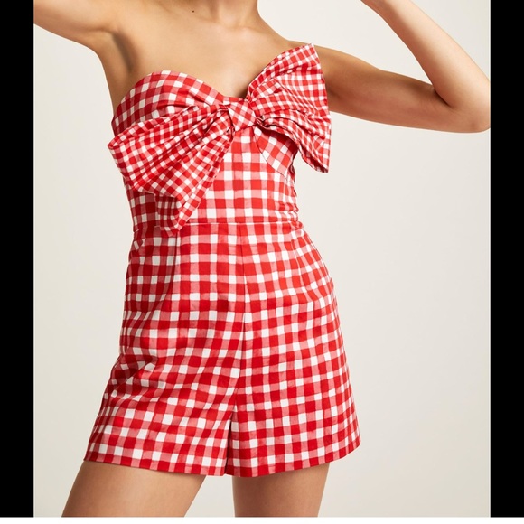 Anthropologie Pants - Anthropologie NWT Hutch Bow tie Romper Size 4